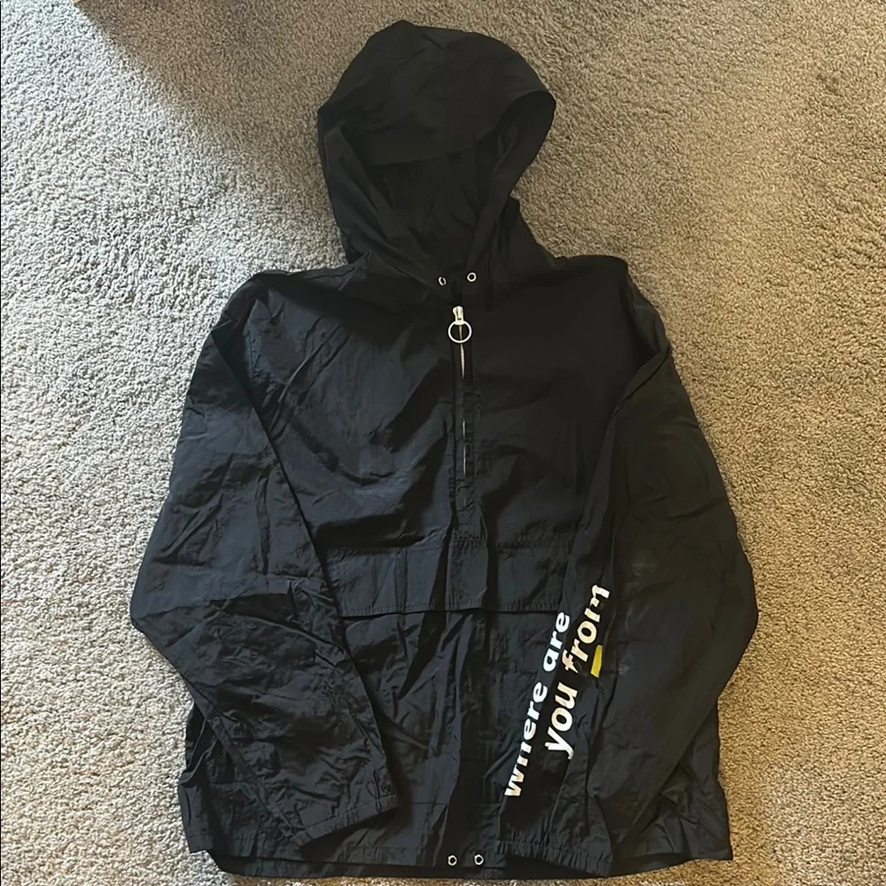 WAYF 98 JOHNNY POPOVER Windbreaker Jacket - Picture 1 of 4